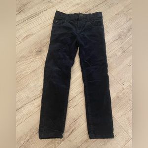 Boys blue velvet corduroy pants